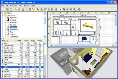 حصريا مكتبة برامج الكمبيوتر الشاملة والمميزة 2010-2011 Sweet Home 3D 1.6 Portable